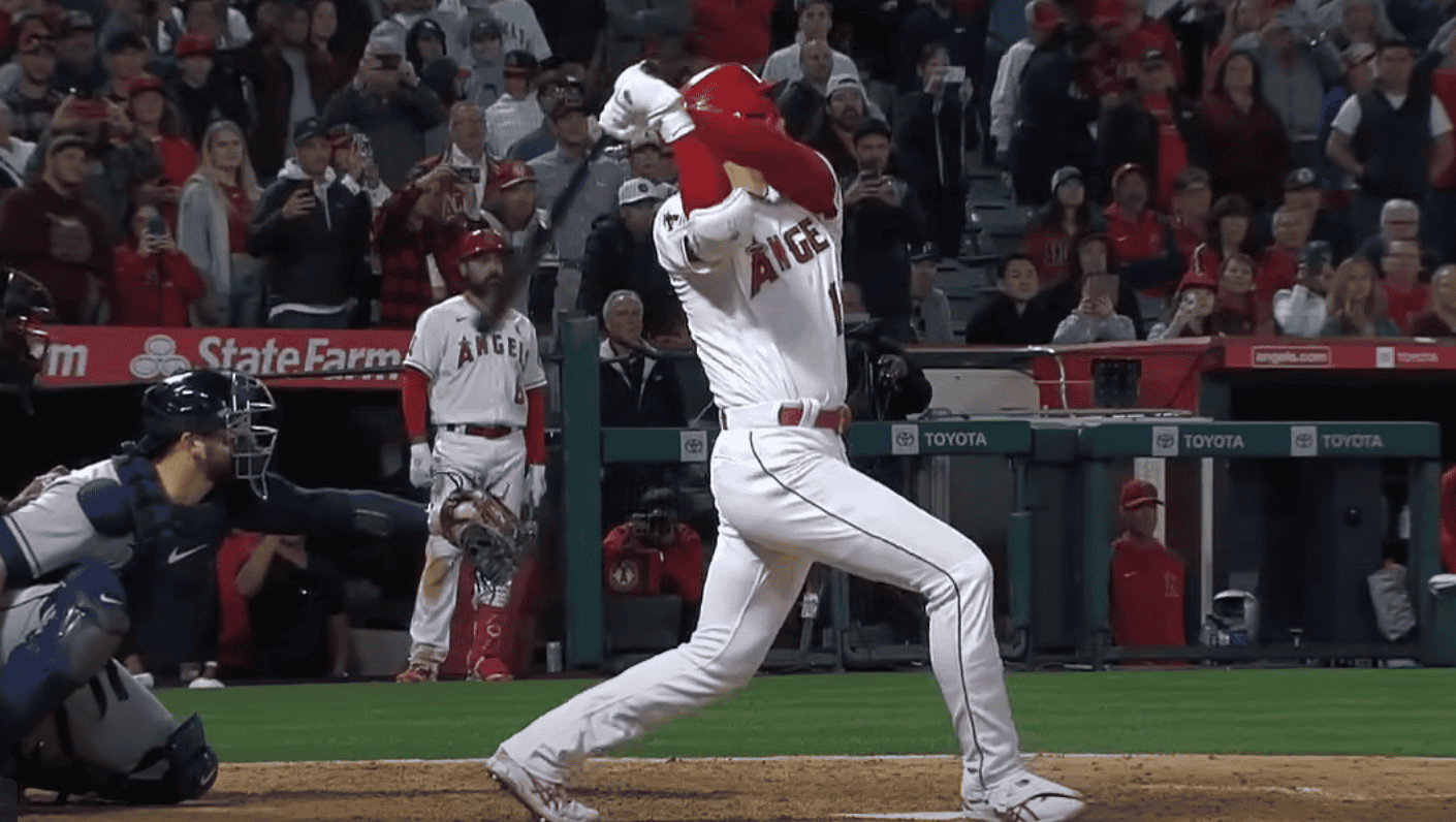 Image of Shohei Ohtani, showcasing his talent as a modern-day Babe Ruth.